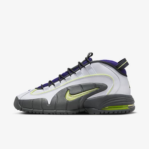 Grey penny hardaway shoes best sale